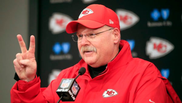 Coach Andy Reid